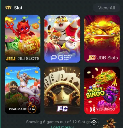 The Slot category of pk116 game